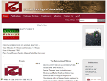 Tablet Screenshot of en.isa.org.ir